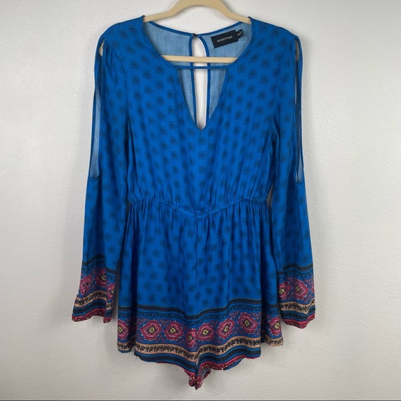 Minkpink Gypsy Queen Playsuit Size Medium - Picture 2 of 11